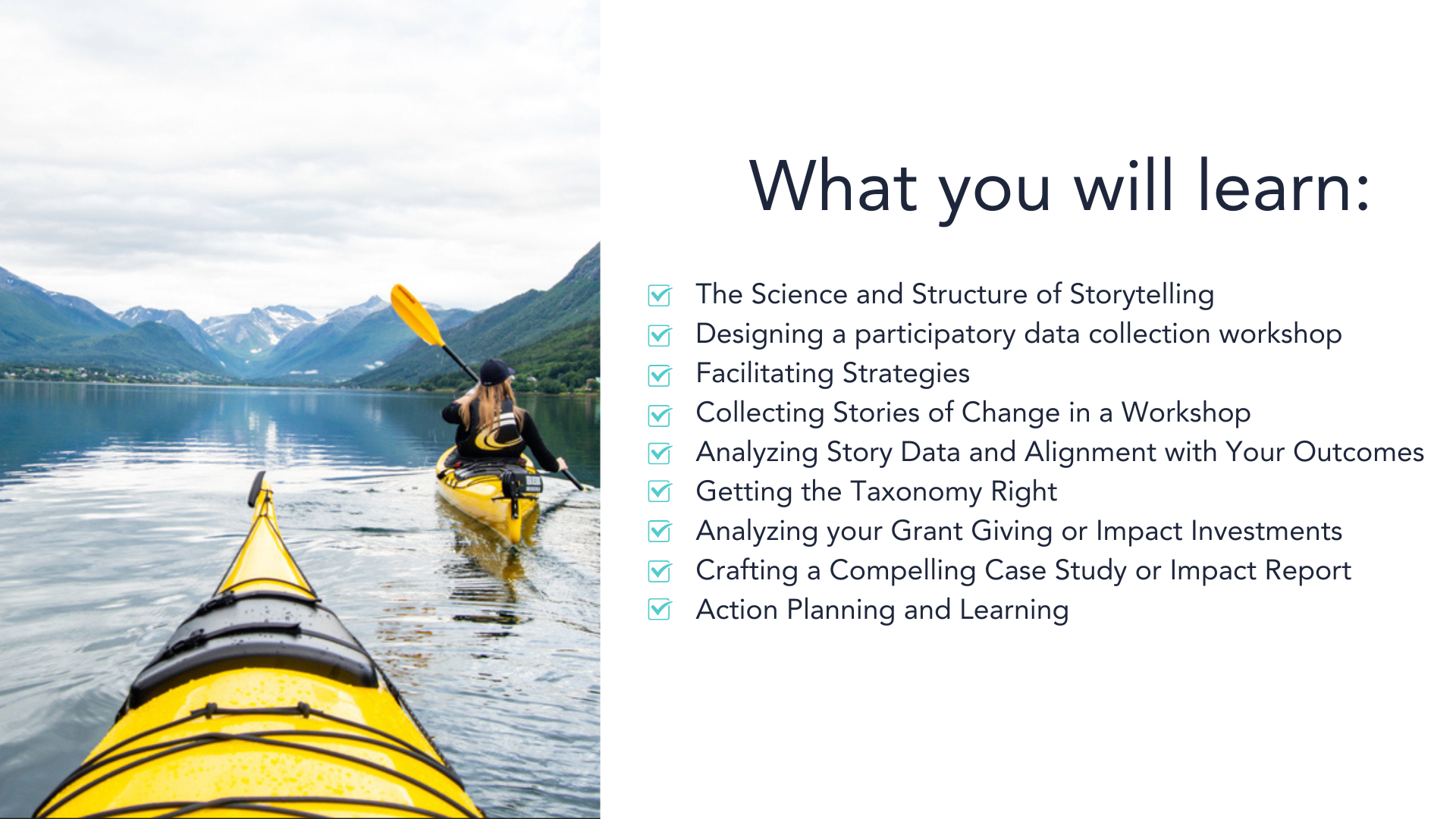 What you will learn ToT2025